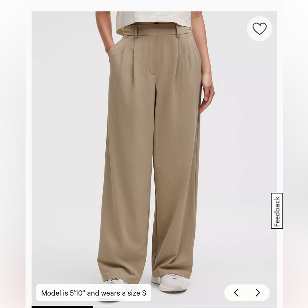Lululemon Daydrift High-Rise Wide-Leg Trouser
Short Pants